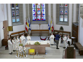 Dankwortgottesdienst der Erstkommunionkinder  (Foto: Karl-Franz Thiede)